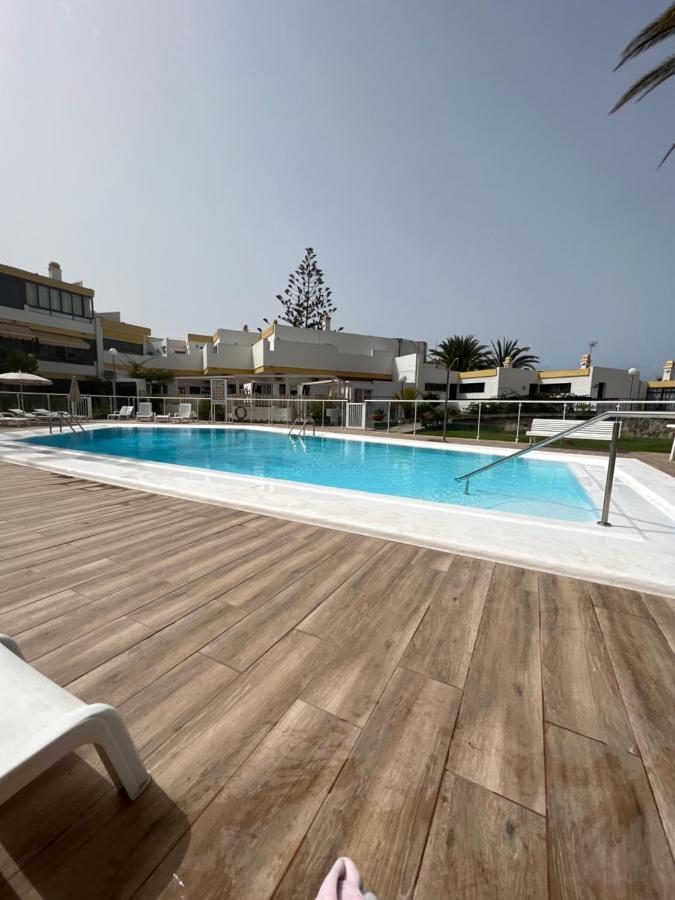 San Agustin,Close To The Beach With Pool ! San Bartolomé Екстериор снимка