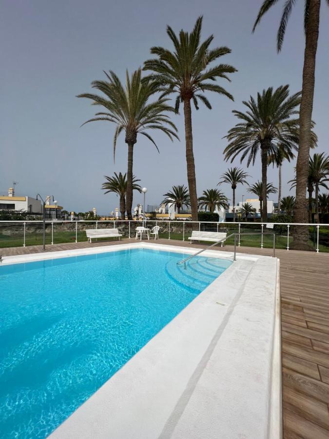 San Agustin,Close To The Beach With Pool ! San Bartolomé Екстериор снимка